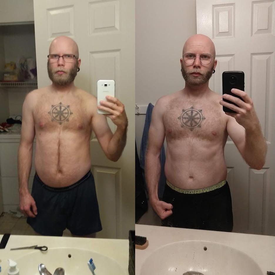 Progress Pics of 15 lbs Muscle Gain 5 feet 7 Male 130 lbs to 145 lbs
