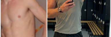 48 lbs Muscle Gain 6 foot 4 Male 176 lbs to 224 lbs