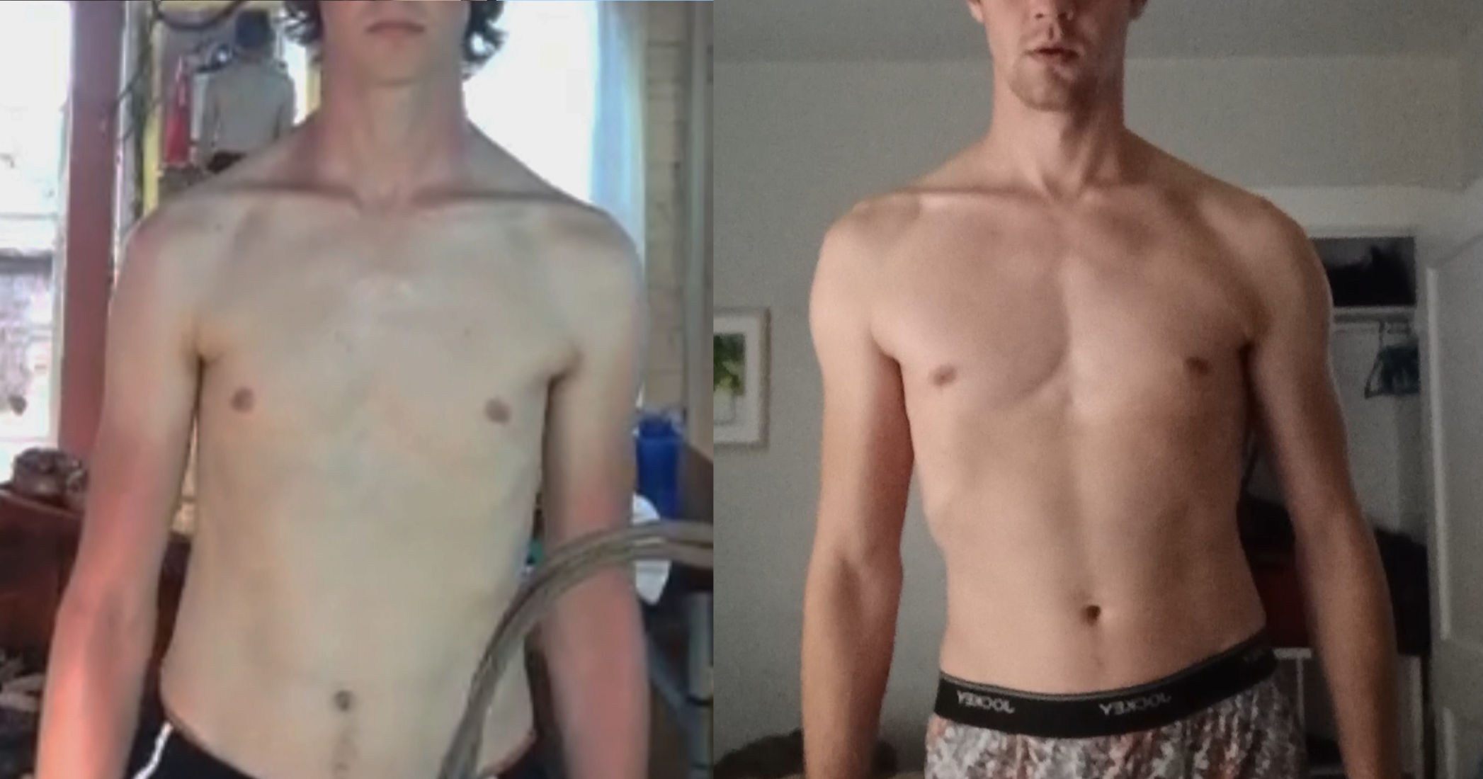 33 lbs Weight Gain 6'3 Male 140 lbs to 173 lbs