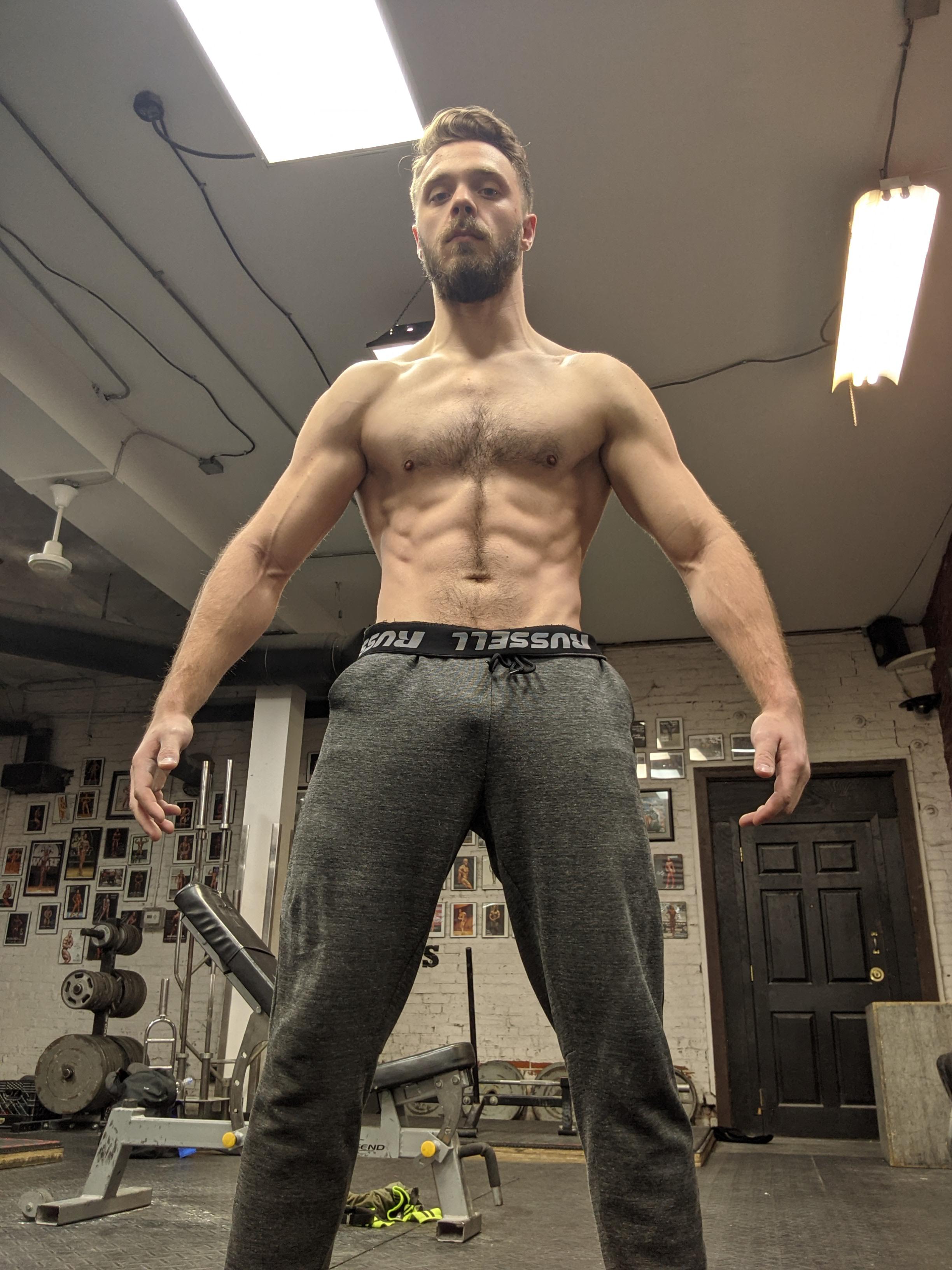 Before and After 15 lbs Weight Loss 6 foot Male 185 lbs to 170 lbs