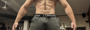 Before and After 15 lbs Weight Loss 6 foot Male 185 lbs to 170 lbs