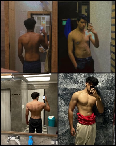 Progress Pics of 9 lbs Weight Loss 6 foot 1 Male 189 lbs to 180 lbs
