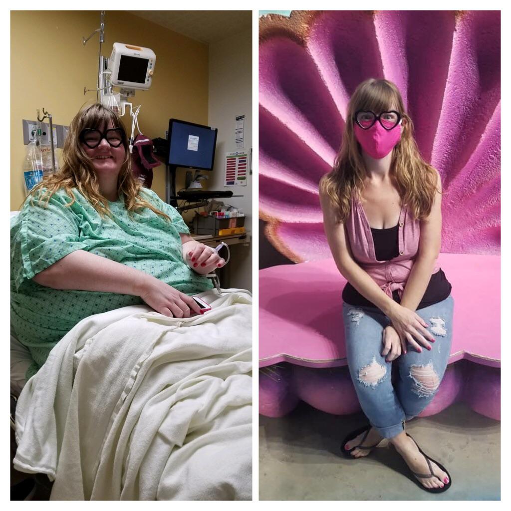 5 foot 6 Female Progress Pics of 257 lbs Fat Loss 425 lbs to 168 lbs