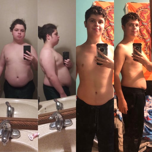 5 foot 6 Male Progress Pics of 79 lbs Weight Loss 237 lbs to 158 lbs