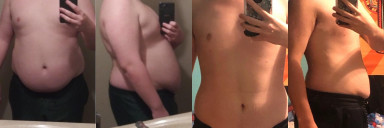 5 foot 6 Male Progress Pics of 79 lbs Weight Loss 237 lbs to 158 lbs