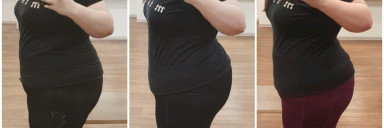 5 foot 6 Female 13 lbs Fat Loss Before and After 264 lbs to 251 lbs
