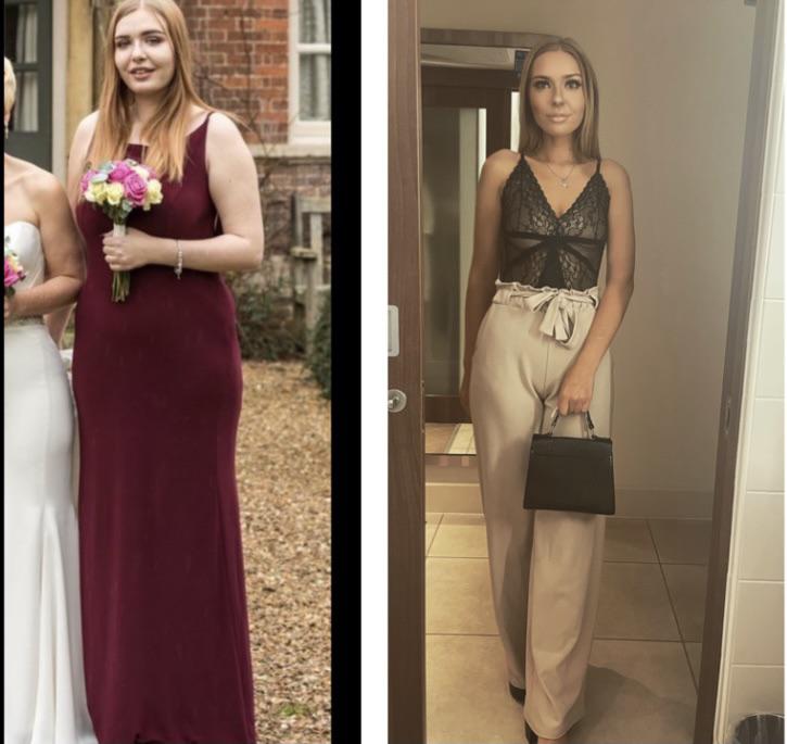5 foot 8 Female Progress Pics of 87 lbs Weight Loss 219 lbs to 132 lbs