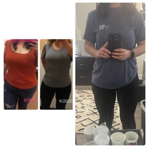 139 lbs Weight Loss Before and After 5 feet 6 Female 330 lbs to 191 lbs
