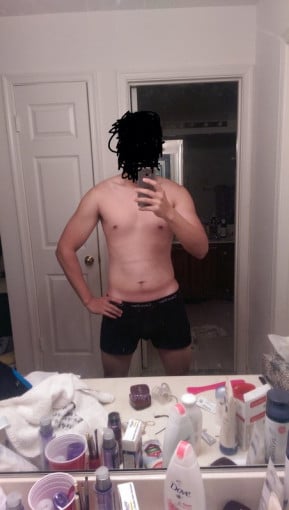 A picture of a 6'0" male showing a snapshot of 189 pounds at a height of 6'0