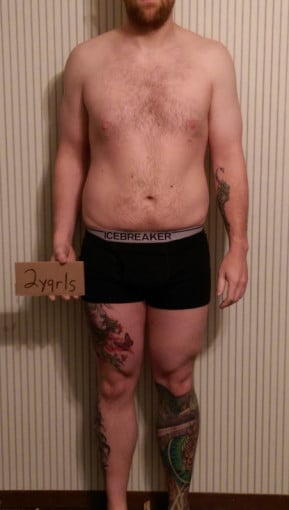 A progress pic of a 5'9" man showing a snapshot of 192 pounds at a height of 5'9