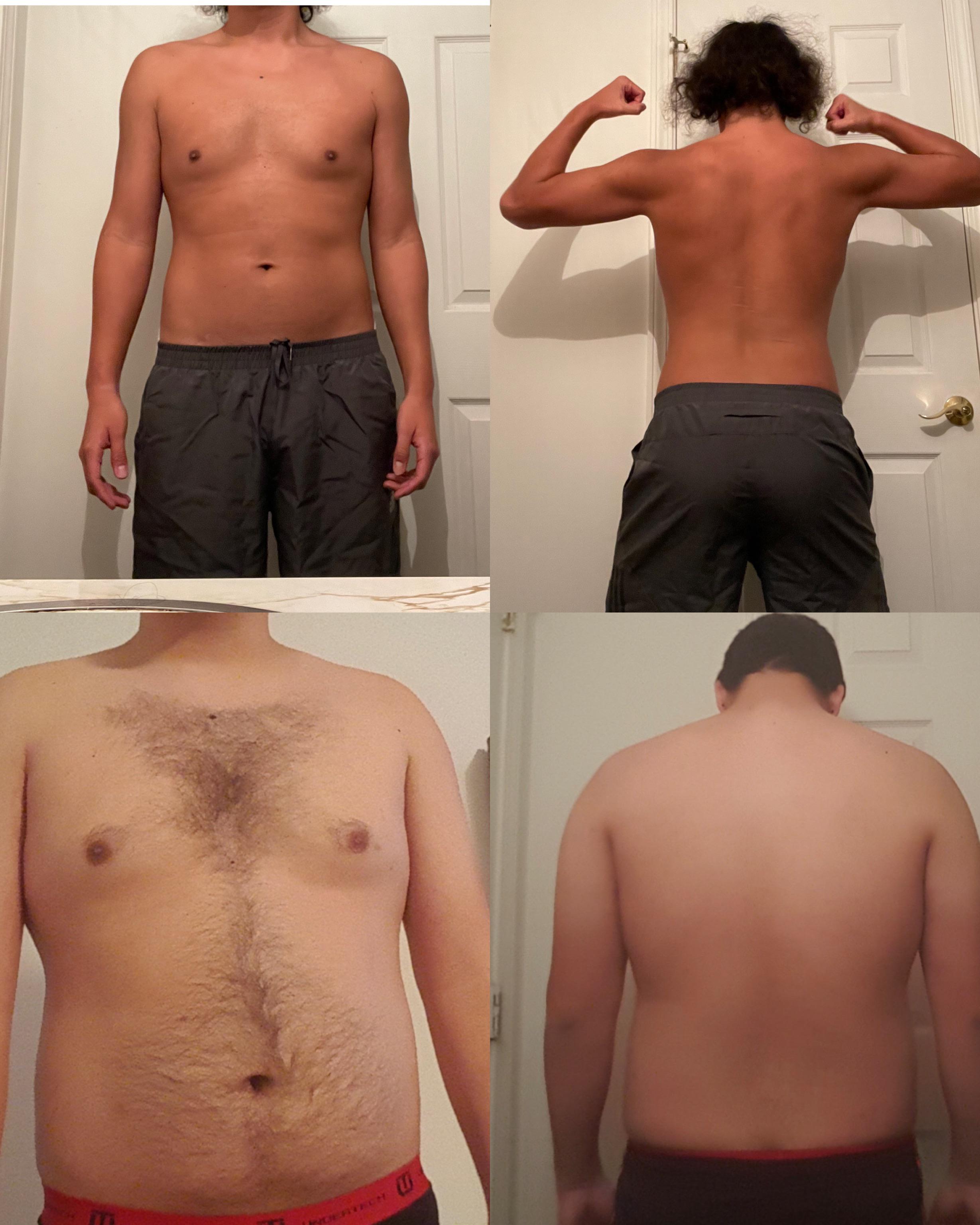 Progress Pics of 73 lbs Fat Loss 6 foot 1 Male 264 lbs to 191 lbs