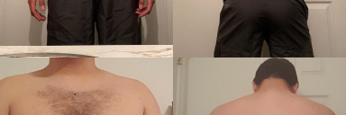 6 foot 1 Male Progress Pics of 73 lbs Fat Loss 264 lbs to 191 lbs