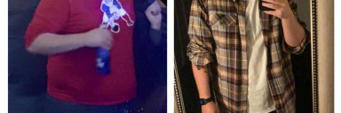5'8 Male Progress Pics of 50 lbs Fat Loss 271 lbs to 221 lbs