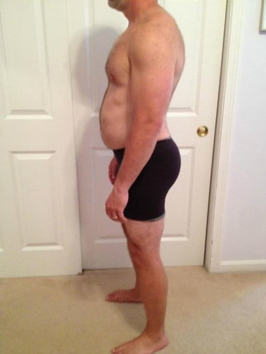 A progress pic of a 5'8" man showing a snapshot of 175 pounds at a height of 5'8