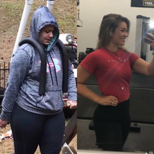 F/21/5'4" Weight Loss Journey: 199 to 152 Lbs in 3 Years