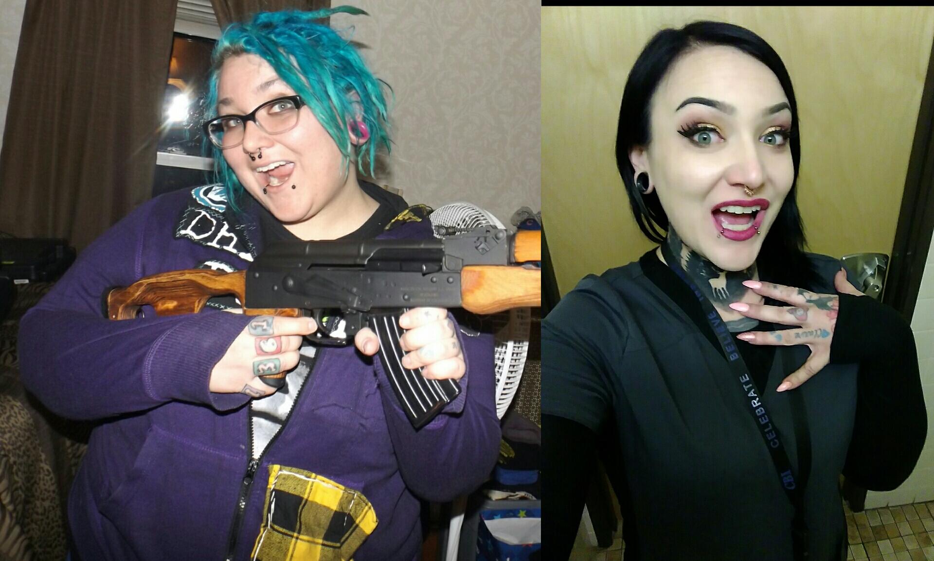 5'1 Female Before and After 142 lbs Fat Loss 293 lbs to 151 lbs