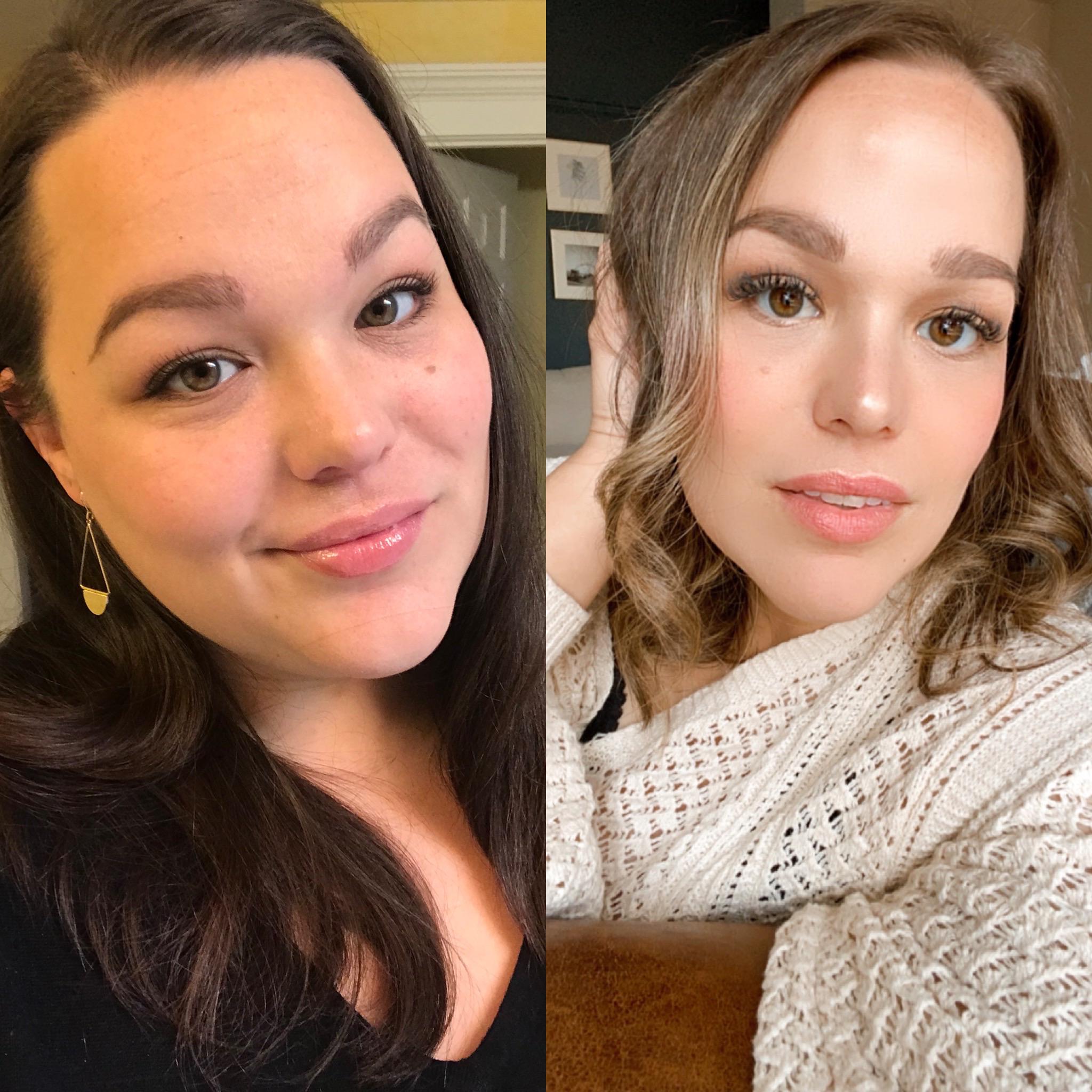 5 feet 6 Female 140 lbs Fat Loss Before and After 300 lbs to 160 lbs