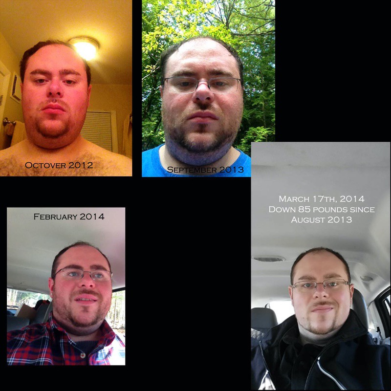 6'3 Male Before and After 85 lbs Fat Loss 384 lbs to 299 lbs