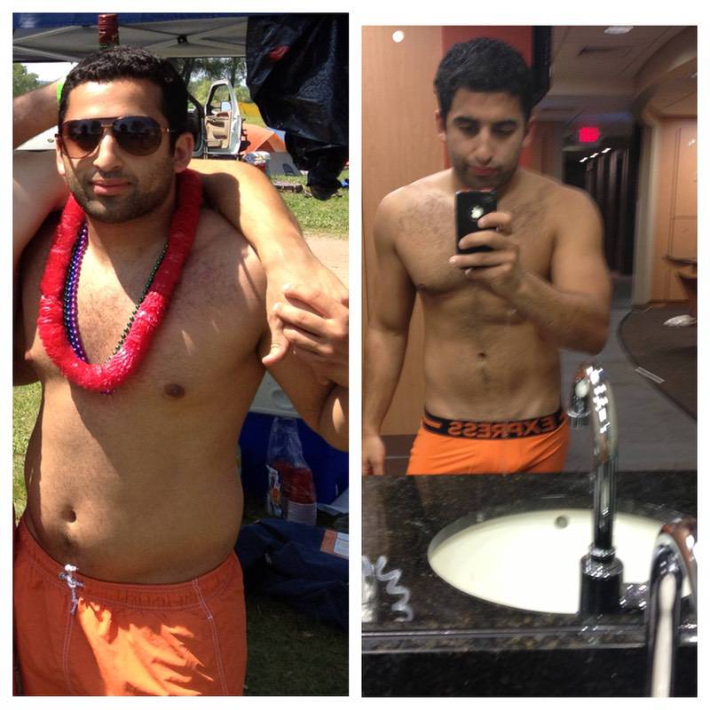 Progress Pics of 19 lbs Weight Loss 5 foot 5 Male 174 lbs to 155 lbs