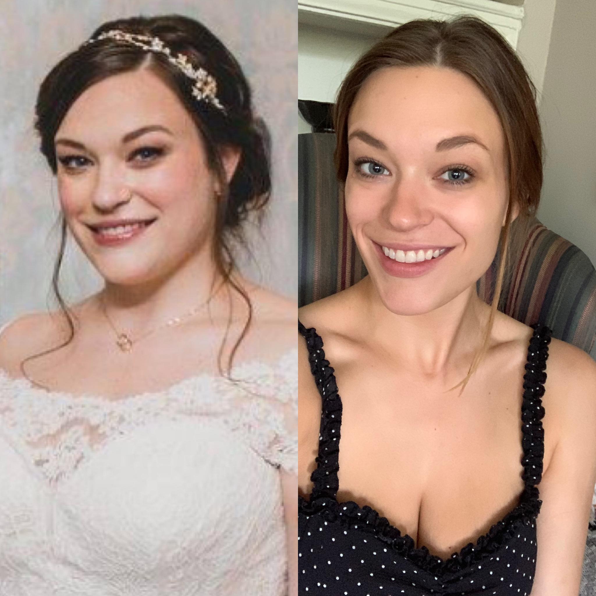 5 foot 5 Female 38 lbs Fat Loss Before and After 178 lbs to 140 lbs