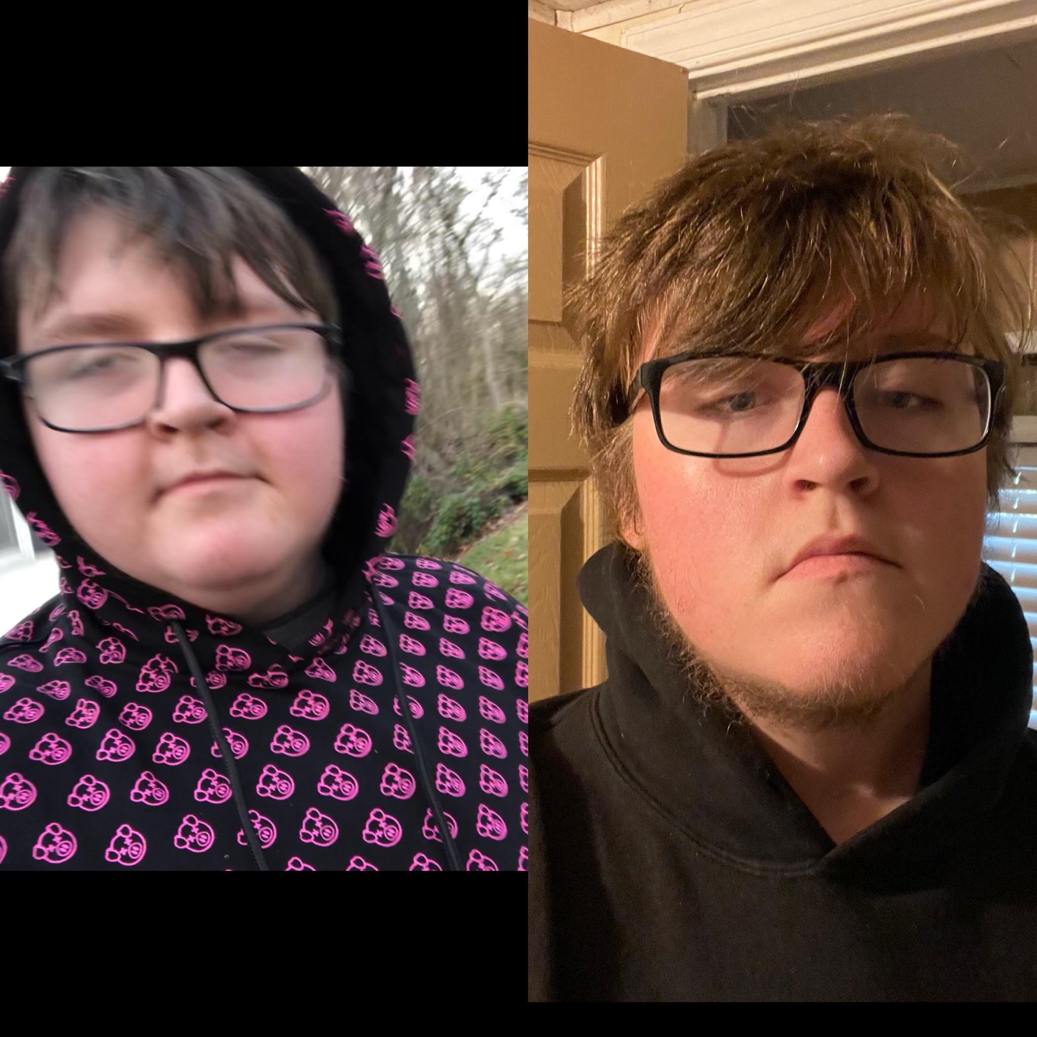 105 lbs Weight Loss Before and After 6'1 Male 365 lbs to 260 lbs