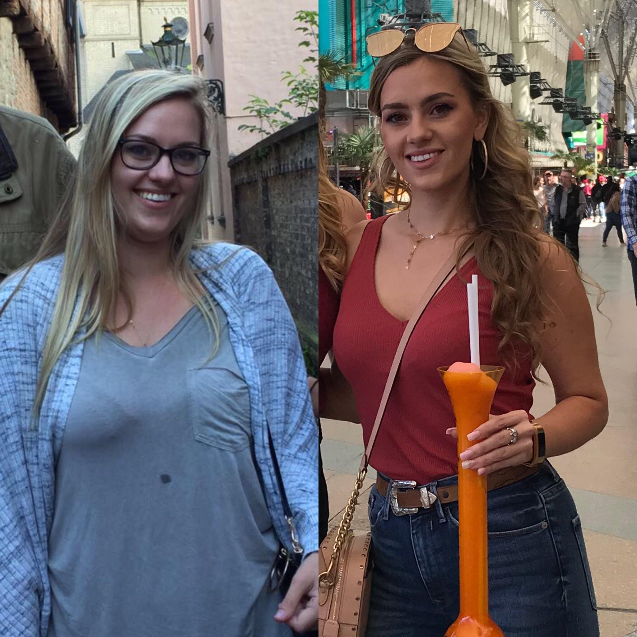 5'5 Female 36 lbs Fat Loss 163 lbs to 127 lbs