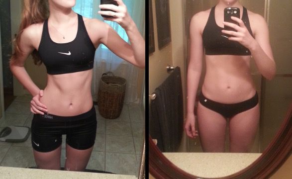 30 lbs Weight Loss 6 foot 1 Female 170 lbs to 140 lbs.