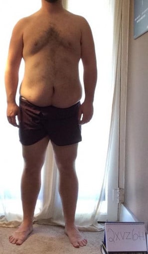 3 Pics of a 5'8 203 lbs Male Weight Snapshot