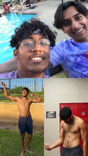 M/18/6’0 [165lbs -> 145lbs = 20 lbs] (7 1/2 months) Freshmen year well spent. My only regret is chopping off my hair :p