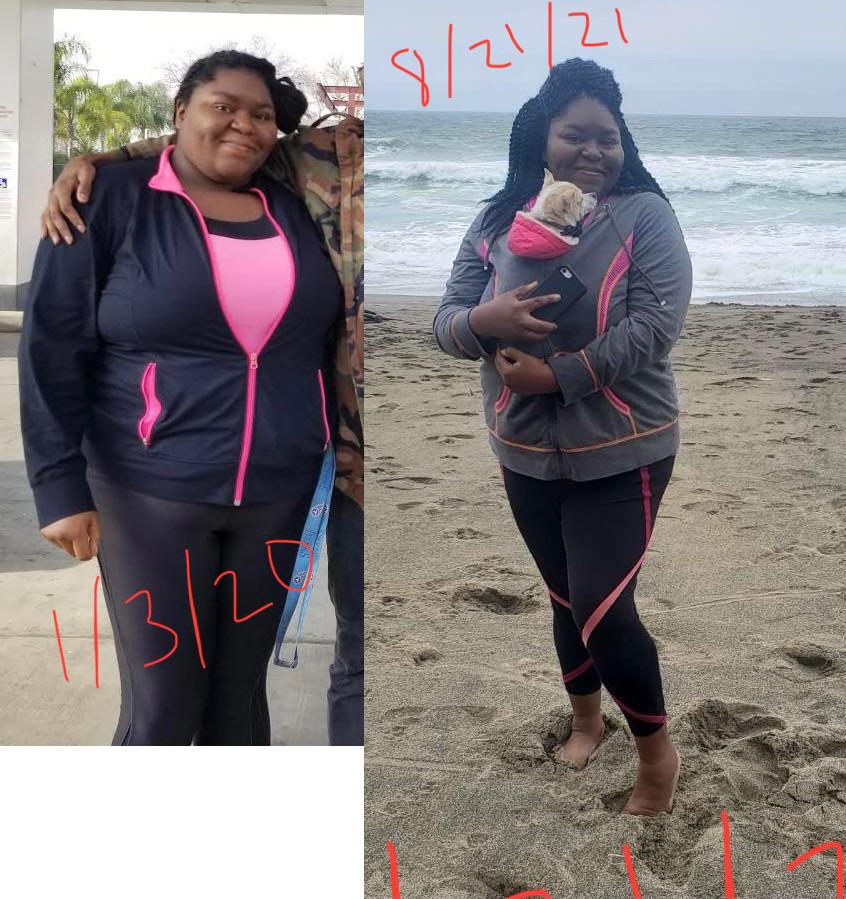 5 foot 9 Female 46 lbs Fat Loss 348 lbs to 302 lbs
