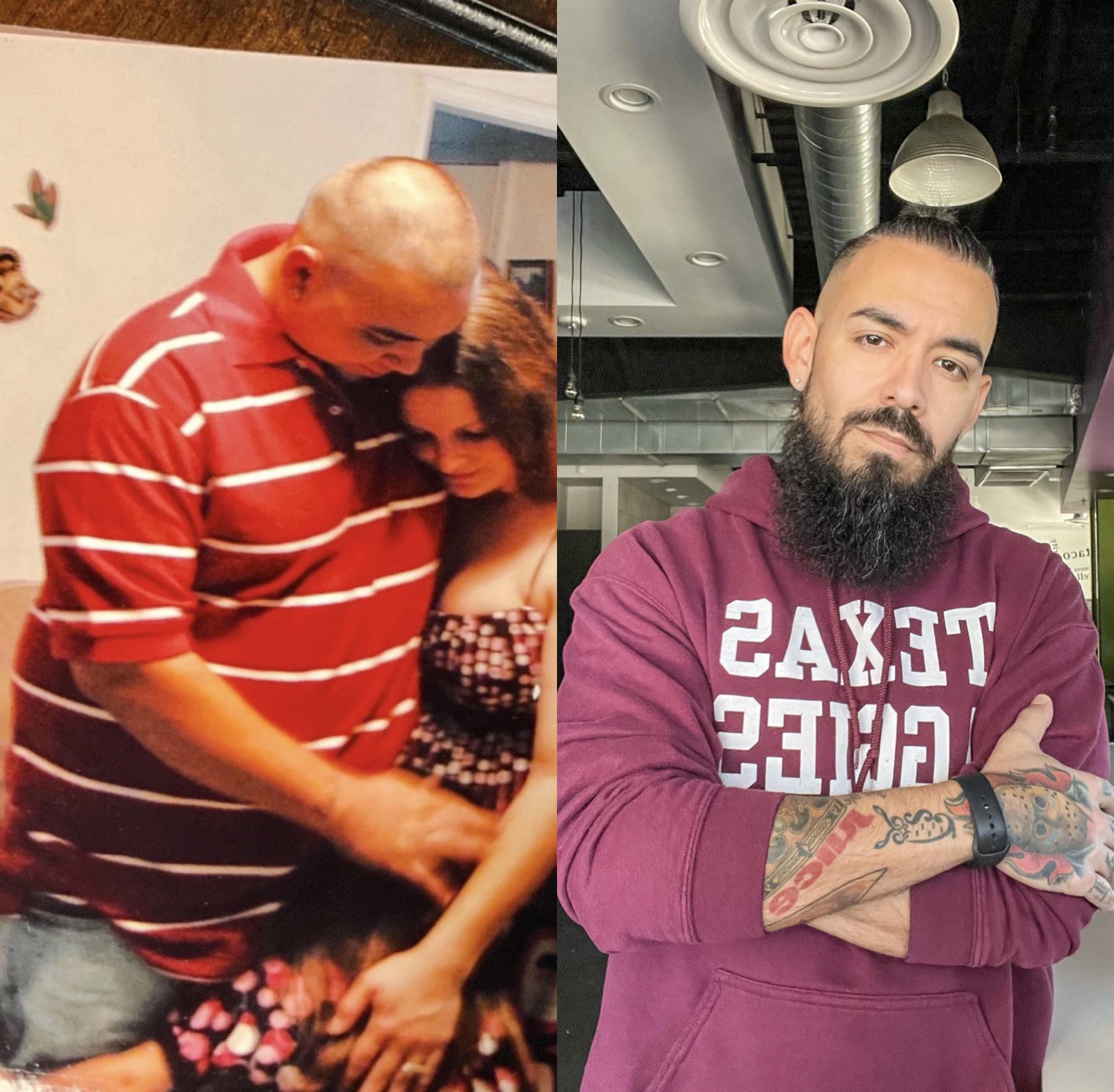 Before and After 91 lbs Weight Loss 5 feet 11 Male 270 lbs to 179 lbs