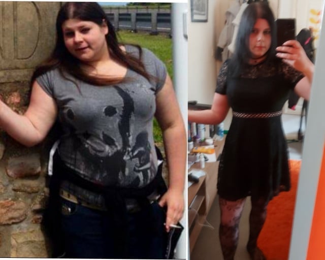 5'9 Female Progress Pics of 74 lbs Fat Loss 240 lbs to 166 lbs