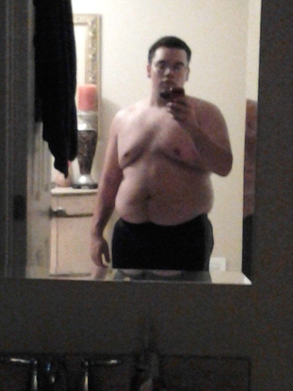 Before and After 68 lbs Fat Loss 5 feet 6 Male 274 lbs to 206 lbs