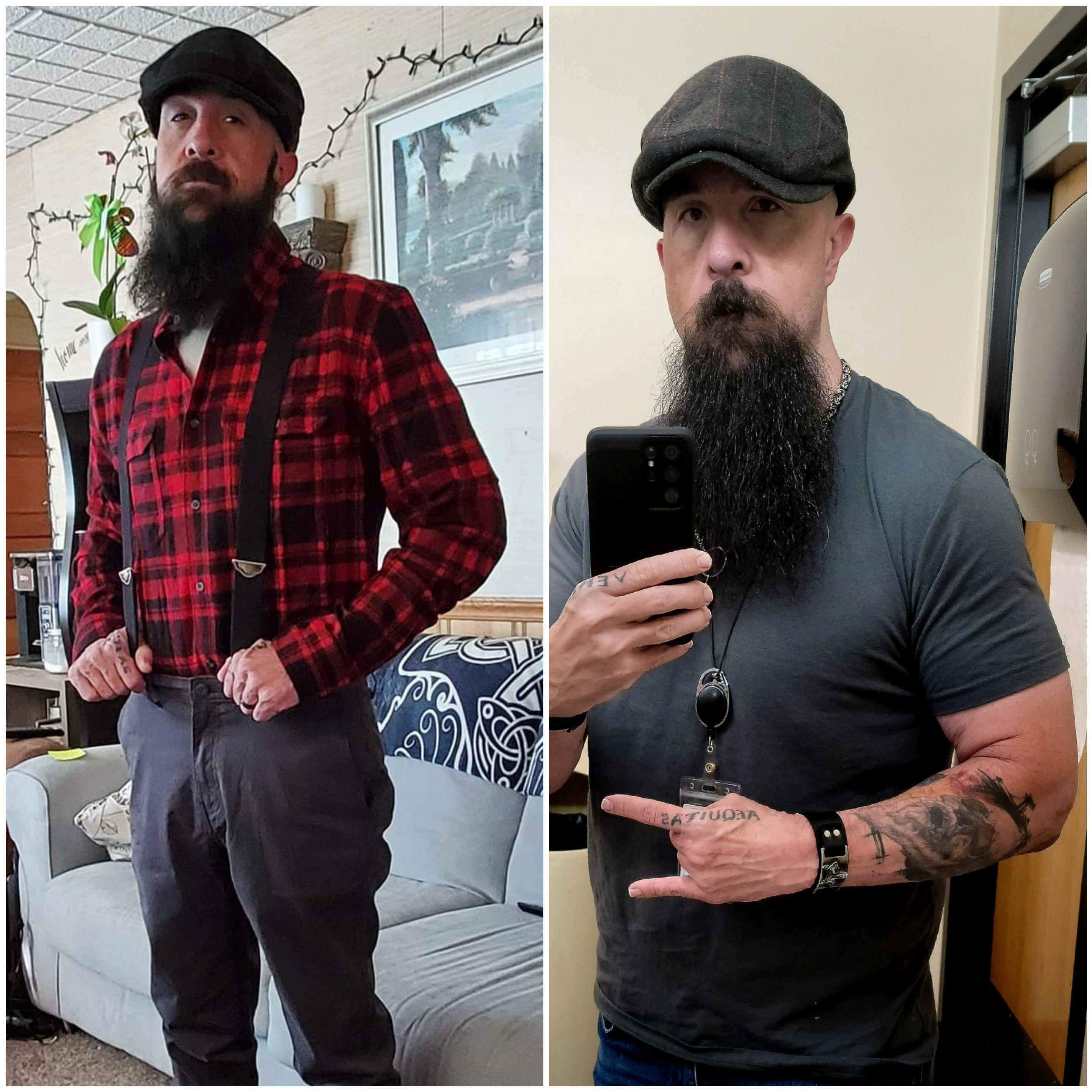 6 foot Male 40 lbs Muscle Gain Before and After 154 lbs to 194 lbs