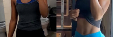 5'10 Female 20 lbs Weight Gain 120 lbs to 140 lbs