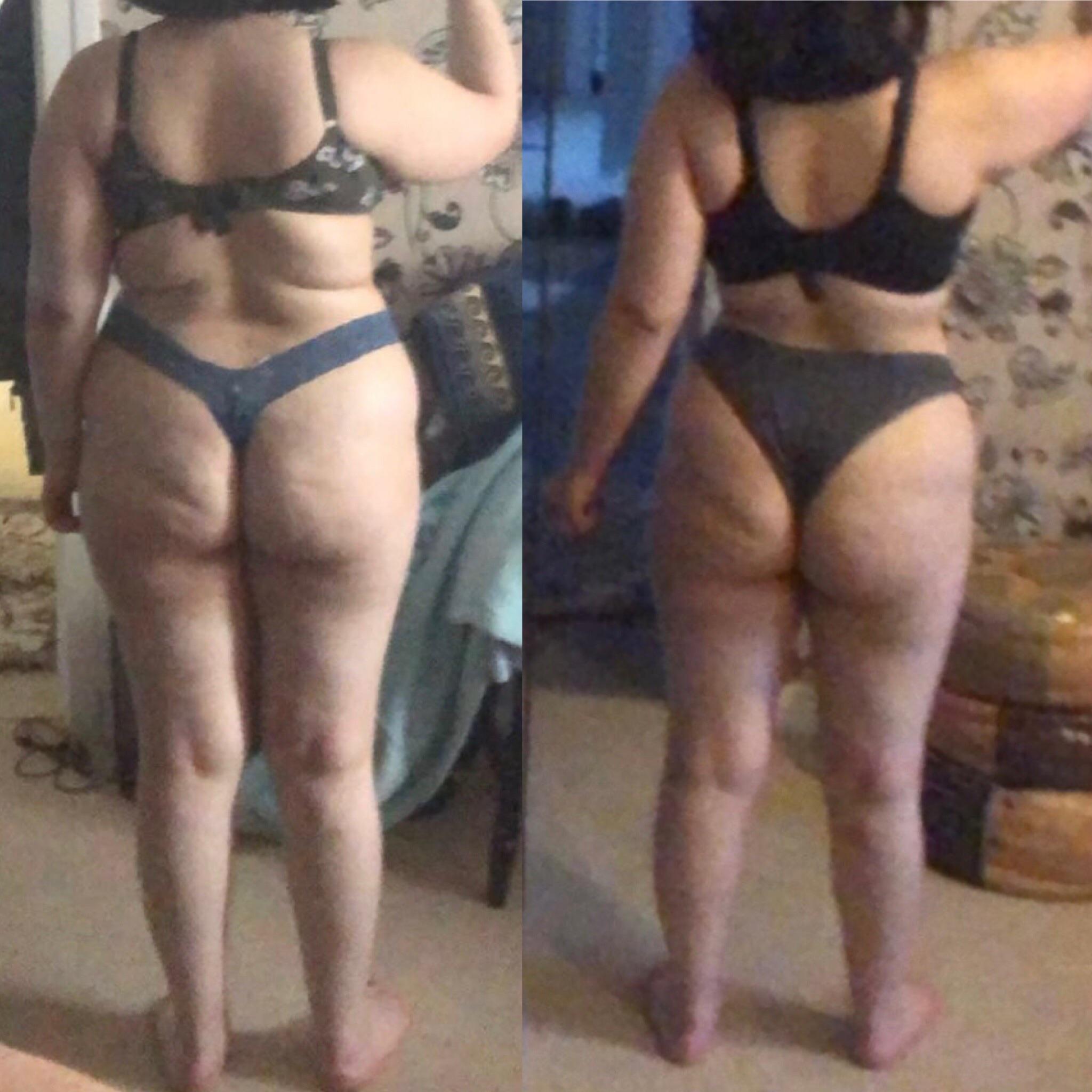 5'5 Female 23 lbs Weight Loss Before and After 195 lbs to 172 lbs
