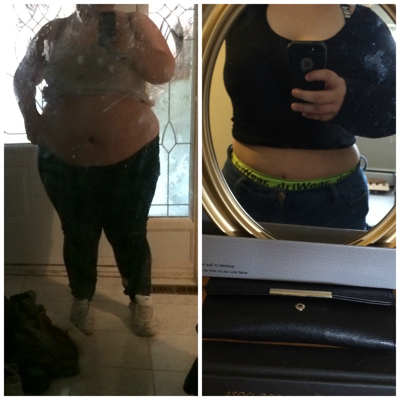 56 lbs Weight Loss Before and After 5 feet 3 Female 250 lbs to 194 lbs