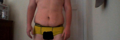 4 Pictures of a 6'3 253 lbs Male Weight Snapshot