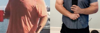 Progress Pics of 100 lbs Weight Loss 6 foot 3 Male 338 lbs to 238 lbs