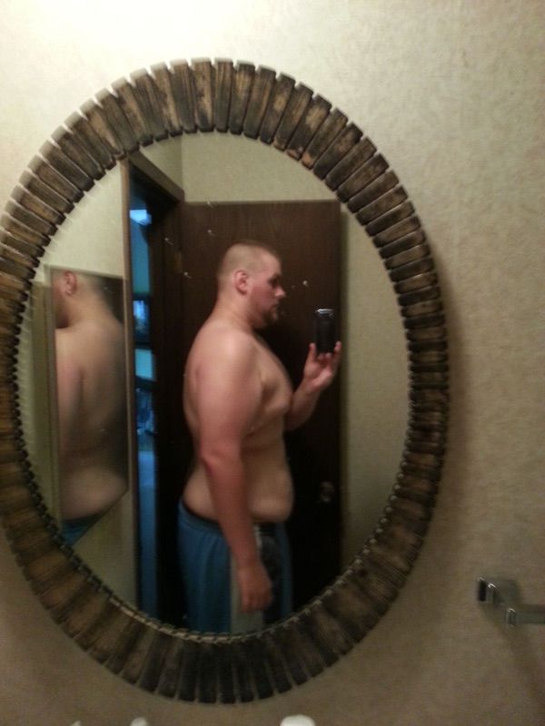 100 lbs Weight Loss 6 feet 1 Male 375 lbs to 275 lbs