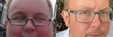 Progress Pics of 132 lbs Fat Loss 5 feet 10 Male 330 lbs to 198 lbs