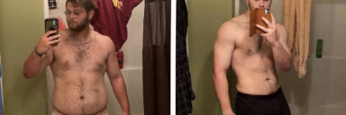 5'10 Male 50 lbs Fat Loss 250 lbs to 200 lbs