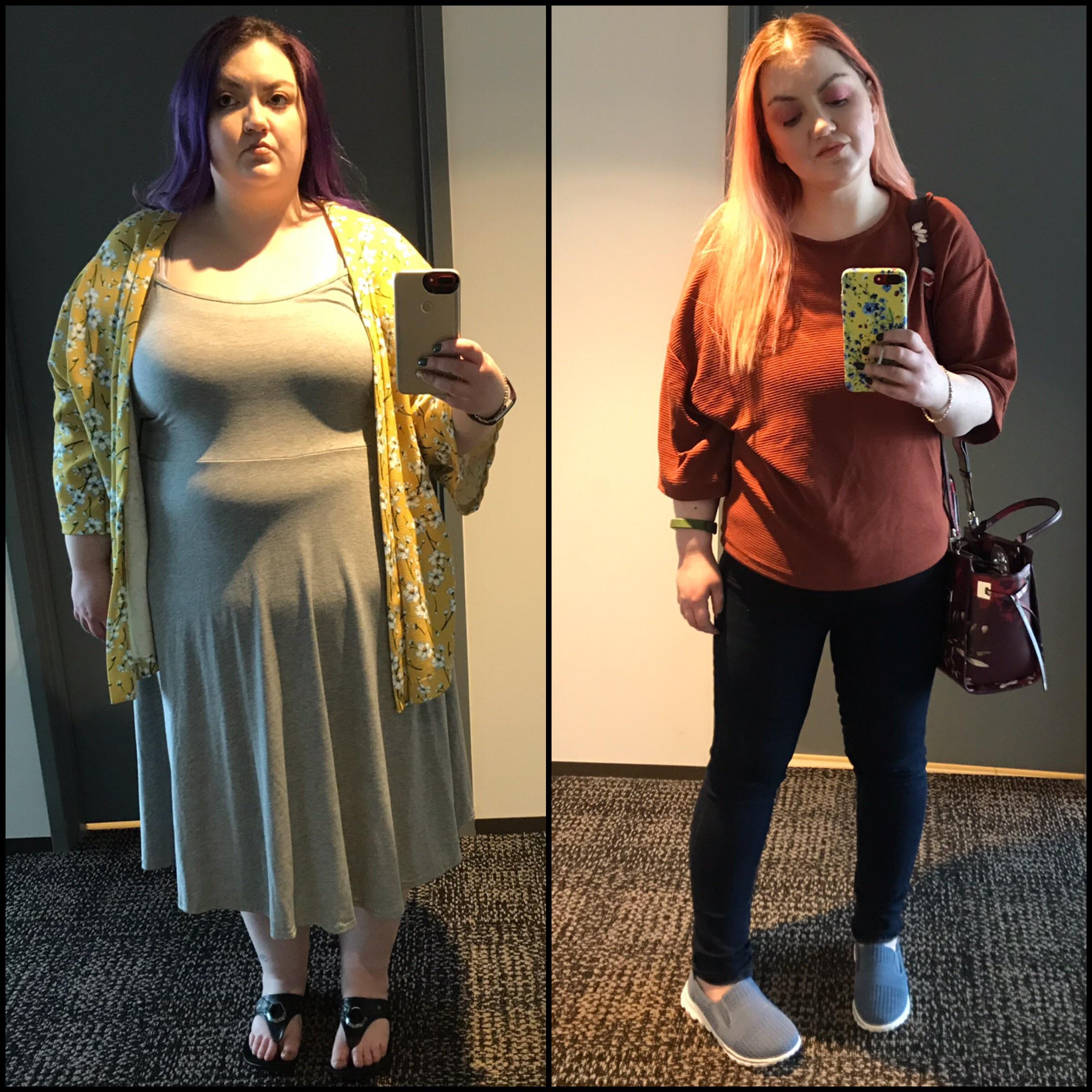 5'4 Female 124 lbs Weight Loss 300 lbs to 176 lbs