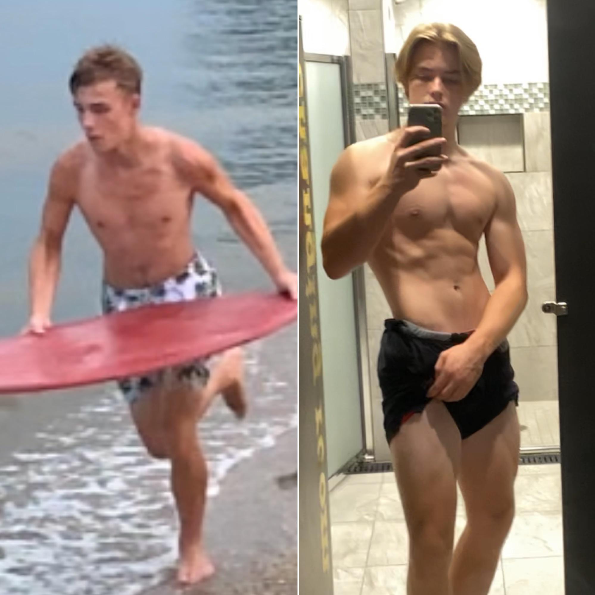 5 feet 11 Male 25 lbs Muscle Gain Before and After 145 lbs to 170 lbs